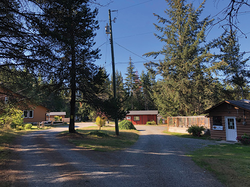 Errington Pet Lodge Entrance.